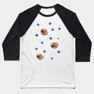 Blueberry pie pattern Baseball T-Shirt